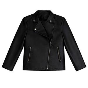 کت چرم زنانه مدل زیپ دار پلنگی