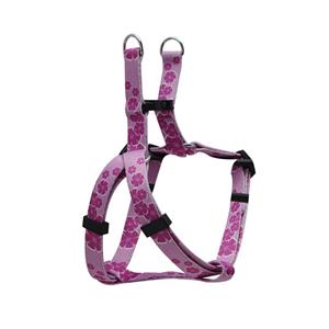 قلاده کتفی سگ به همراه بند قلاده، طرح الوها، صورتی، سایز S، داگیت