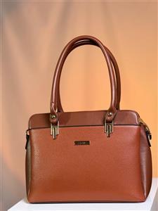 کیف زنانه هاتیج | جنس وارداتی | رنگ مشکی و عسلی | طراحی شیک و رسمی | مناسب استفاده روزمره و مجلسی