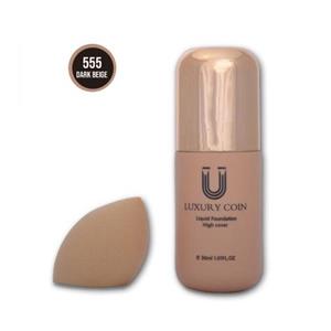 ست کرم پودر لاکچری کوین به همراه پد 30 میل 555