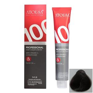 رنگ مو آتوسا 6/61 حجم 100ml رنگ دودی ماسه ای