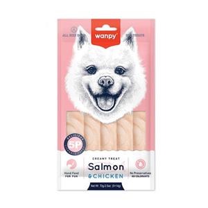 بستنی سگ ونپی مدل Creamy Treat طعم مرغ وزن ۷۰ گرم