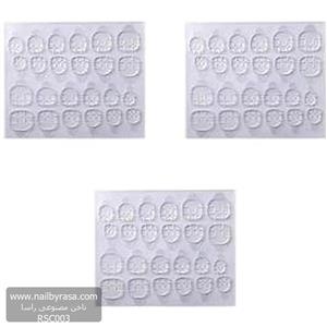 چسب دو طرفه ناخن مصنوعی راسا RS072 بسته 72 عددی