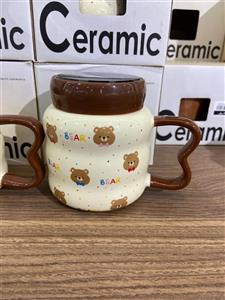 ماگ سرامیکی درب آینه ایی کد -5