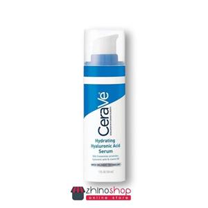 سرم آبرسان هیالورونیک اسید سراوی باکیفیت CeraVe حجم 30 میل | حاوی ویتامین B5، مناسب پوست خشک اصلی