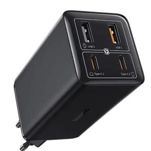 آداپتور دیواری فست شارژ بیسوس Baseus GaN6 Pro Fast Charger 2C 2U 100W EU P10162705112-00 توان 100 وات (ارسال فوری تهران)