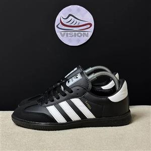 کتونی زنانه مدل ونس سامبا مشکی سفید