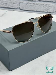 عینک آفتابی پلاریزه پورش دیزاین PORSCHE DESIGN P8870 طلایی دسته پلنگی