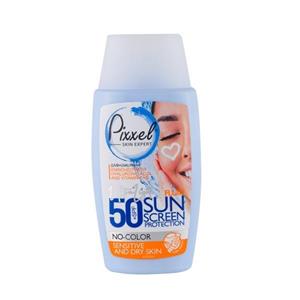 ضدآفتاب بی رنگ پوست خشک پیکسل Pixxel