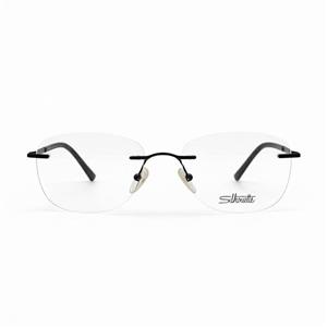 عینک طبی سیلوئت (Silhouette / سیلوئت) مدل 8011 | فریم فلزی بدون فریم فوق‌سبک زنانه