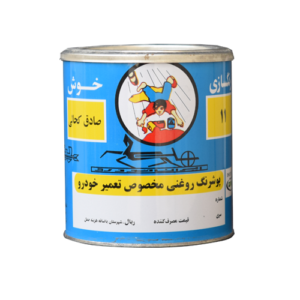 رنگ روغنی سفید پیکان مدل 19001کحالی