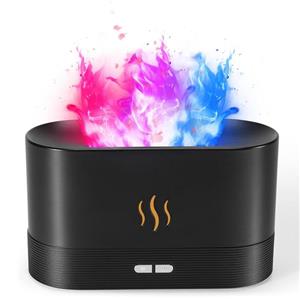 دستگاه بخور سرد و رطوبت ساز زینتی مدل Colorful Flame Air Aroma Diffuser Humidifier DQ701A