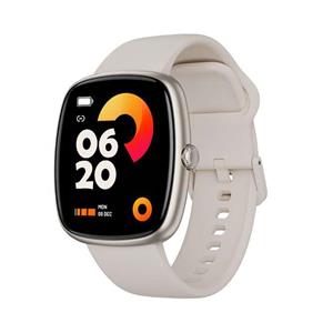 ساعت هوشمند 42 میلی متری سی بای مدل W1 Curve با بند سیلیکونی