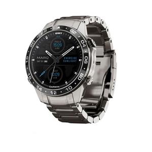 ساعت هوشمند گارمین مدل MARQ Aviator (Gen 2) دارای قابلیت های صفحه نمایش لمسی با 32 گیگابایت حافظه داخلی بند تیتانیوم