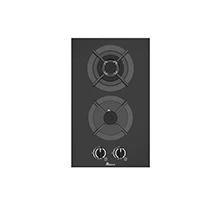 اجاق 2 شعله شیشه مشکی MG-5017A بیمکث