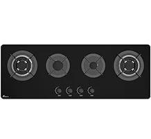 اجاق 4شعله شیشه مشکی لاین دو پلوپز MG-5020A بیمکث