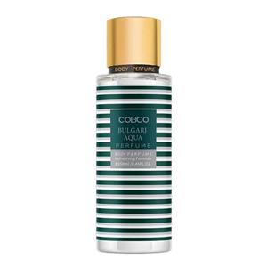 بادی اسپلش مردانه کوبکو مدل BULGARI AQUA حجم 250 میلی‌لیتر