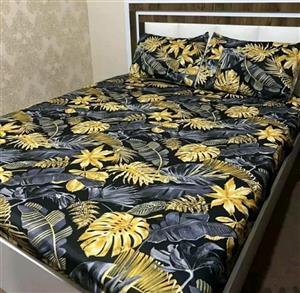 کاور تخت کش دوزی شده طرح برگ انجیر ببرند خوشنام هگمتان کد 676