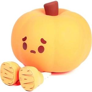 چراغ خواب سلیکونی طرح کدو