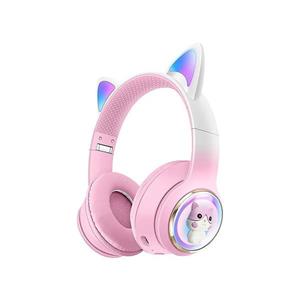 هدست بی سیم مدل گربه ای کد AKZ-60