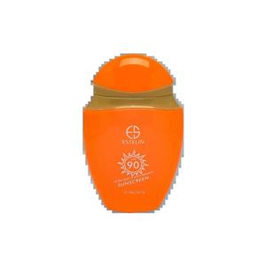 کرم ضد آفتاب SPF 90 استلین بدون رنگ ضد چروک فوق سبک Estelin Ultra Light