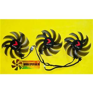 فن کارت گرافیک پی ان وای PNY RTX 3070 3070Ti 3080 3080Ti 3090 XLR8 Gaming اورجینال