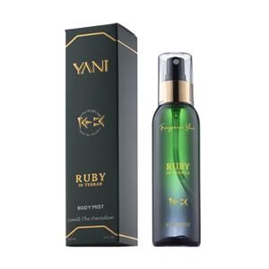 بادی میست زنانه عطر یانی مدل یاقوت سرخ حجم 150 میلی‌لیتر