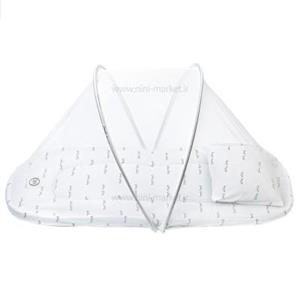 پشه بند مسافرتی کوچک طرح پلک رنگ سفید ایسیز