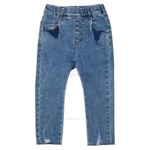 شلوار جین اسپرت مدل اسکینی رنگ آبی روشن