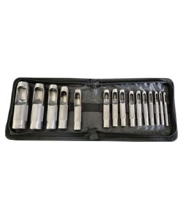 مجموعه 15 عددی سنبه واشر بر 3تا25 کیفی تندیس TANDIS مدل TT-2339 ( پانچ واشر بر دستی )
