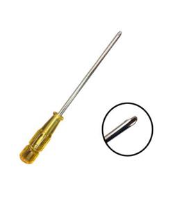 پیچ گوشتی فوق صنعتی چهارسو سایز 200*9 چمپیون CHAMPION دسته کریستالی زرد ساخت ژاپن