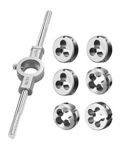 ست 8 عددی حدید بهمراه دسته حدیده سایز 3 تا 12 جاستر JUSTER مدل JLD76008 گارانتی6ماهه