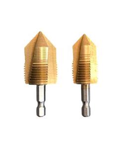 ست 2 عددی مته گشاد کن و قلاویز زن لوله PVC سایز 1/2-3/4 پاور POWER  مدل HL5895