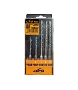 ست 5 عددی مته الماسه دیوار چهار شیار حرفه ای جاستر JUSTER مدل J36005 گارانتی6ماهه
