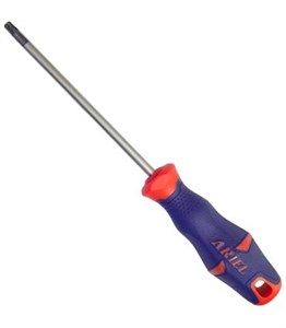 پیچ گوشتی ستاره ای T40 دسته TPR حرفه ای جنس S2 آریل ARIEL مدل PST0040 آویزدار