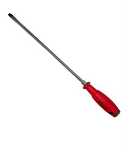پیچ گوشتی دوسو تخت سایز 300*8 حرفه ای ضربه و آچارخور دسته TPR آریو ARIO مدل N8