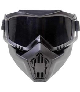 ماسک و عینک ایمنی بهمراه محافظ صورت دودی / جوشکاری راکیبا RAKIBA