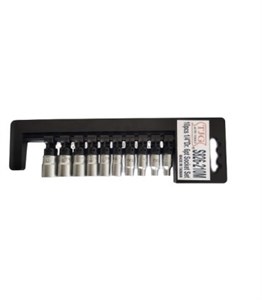 ست بکس ریلی 10 عددی کوتاه درایو 1/4 اینچ تی‌جی‌جی TJG مدل S826-210M تایوان