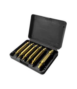 ست 6 عددی قلاویز چپگرد سر دریلی HSS مستر تولز MASTER TOOLS مدل 6P