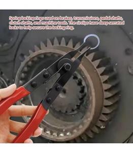 انبر خار بازکن دم تخت پهن مخصوص خارهای بدون سوراخ C تایپ ساتاوین SATAVIN مدل CV9