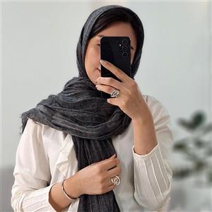 شال کنفی قیطان دوزی