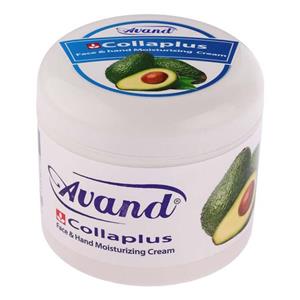 کرم مرطوب کننده دست و صورت آوند مدل Avocado مناسب انواع پوست وزن 200 گرم
