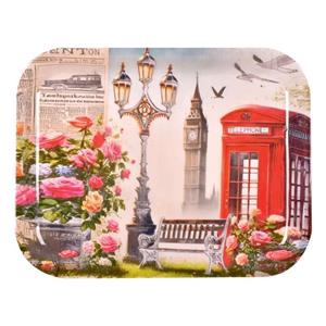 سینی بدون دسته مهروز مدل 7771 لندن سایز 25×33 سانتی متر