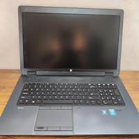 لپ تاپ گرافیکدار مهندسی HP ZBook 17 G1  پردازنده i7  رم 16 گیگابایت  256 SSD حافظه 4 گیگابایت K4100 گرافیک  17 اینچ FullHD صفحه نمایش