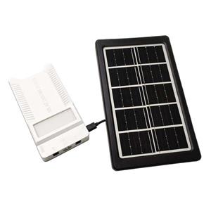 پاوربانک خورشیدی 10 وات مدل 915A ظرفیت 4500 میلی‌آمپرساعت