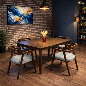 میز ناهار خوری چوبی ویونا 4 نفره
