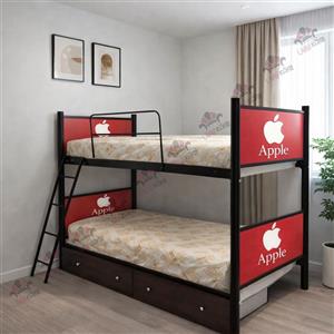 تخت خواب دو طبقه فلزی مدل اپل