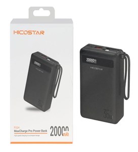 پاوربانک 35 وات هایکواستار مدل P224 ظرفیت 20000 میلی‌آمپرساعت
