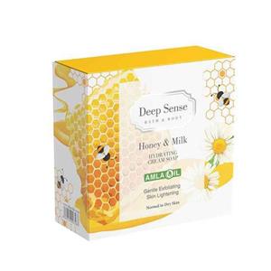 صابون کرمی آبرسان شیرعسل دیپ سنس