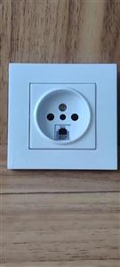 پریز تلفن توکار جهان الکتریک